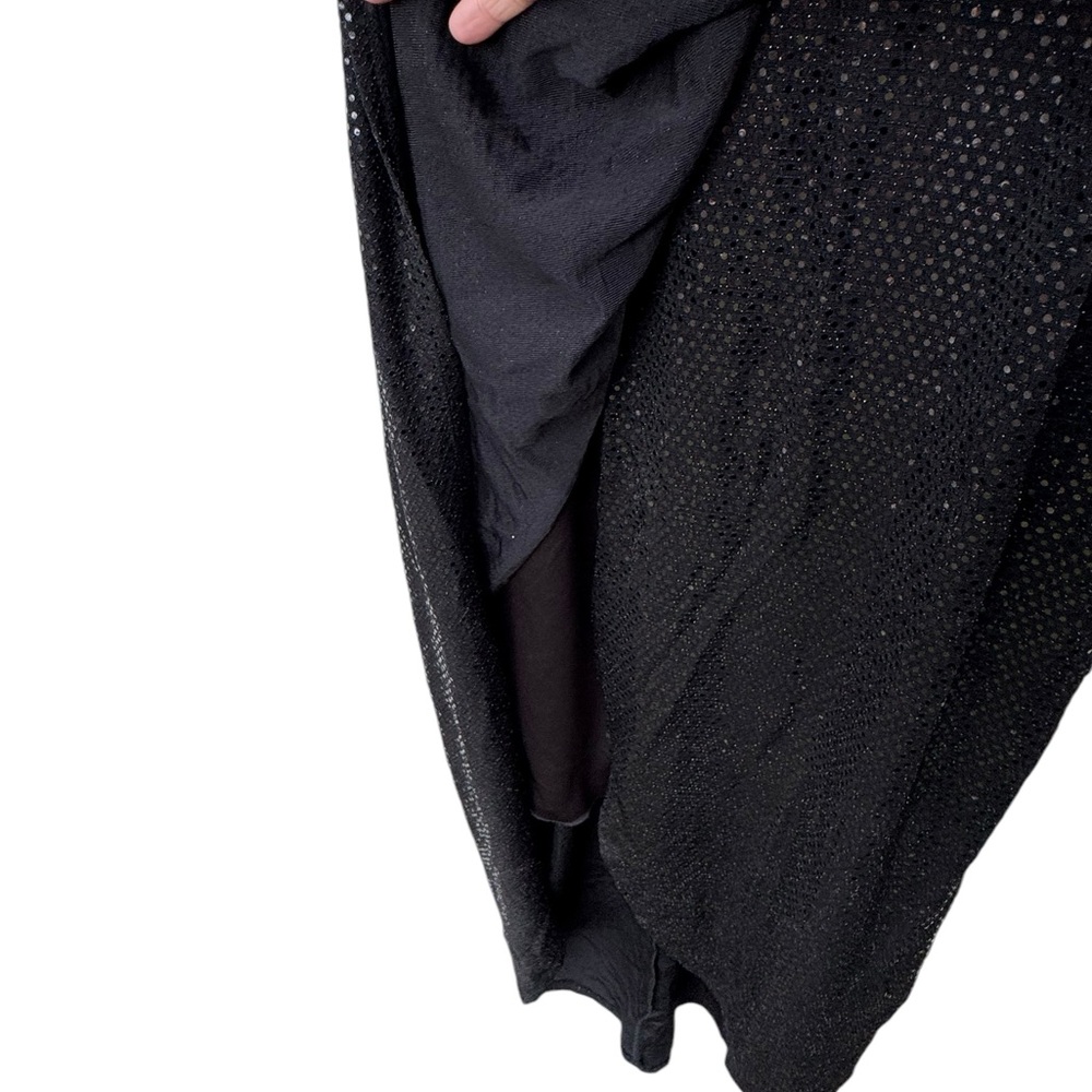 Alexa B Nites Black Sequin Dress size 10 - Picture 8 of 10